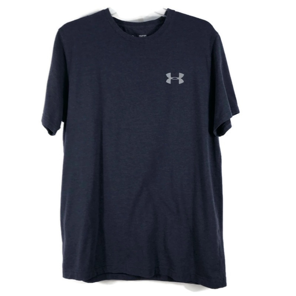 Under Armour Tee Shirt Loose fit short sleeve size Mens Medium Blue